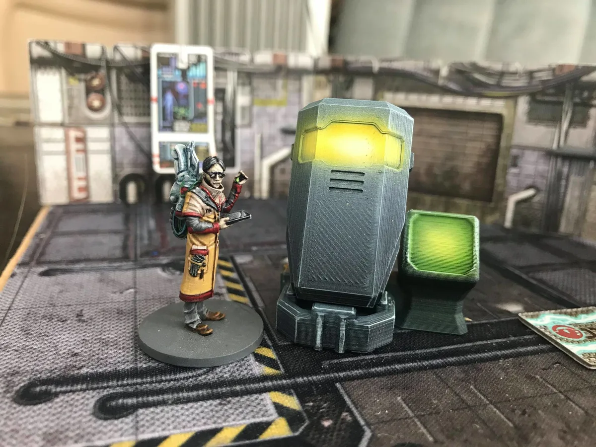 Cryo Pod remix (removable unit and base) for Core Space