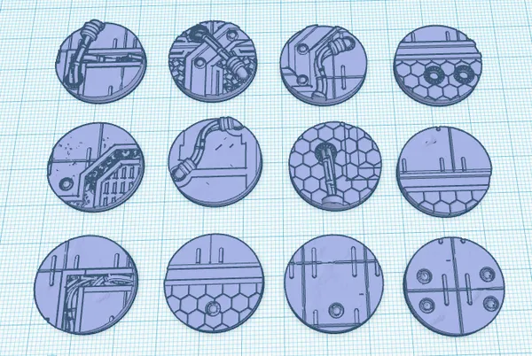 23mm Core Space bases vol.3