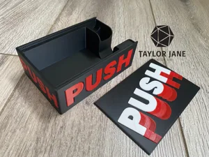 PUSH Compatible Card Game Compact Travel Box