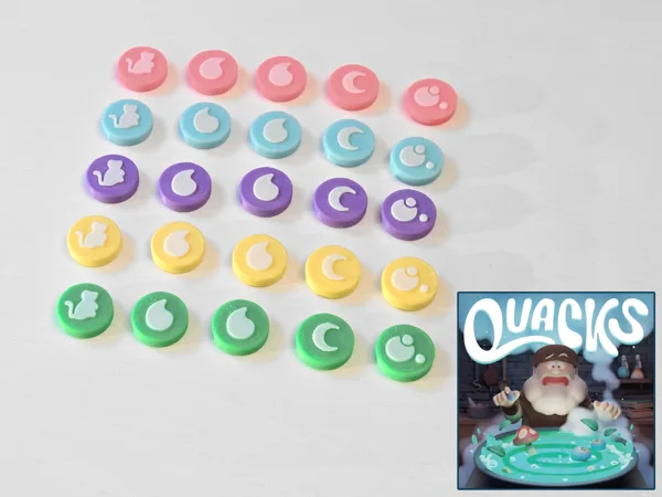 Quacks - Player Tokens