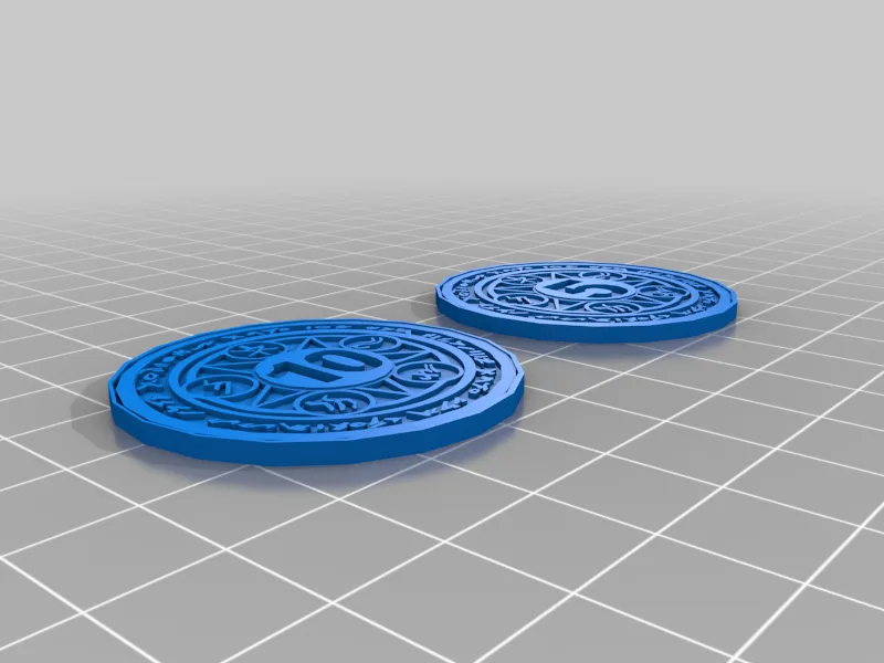 Flesh and Blood runechant token coins
