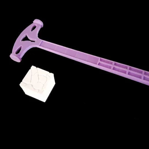 Dont break the ice hammer and ice cube