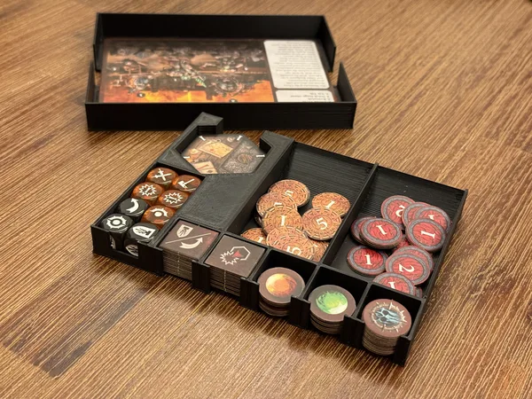 Organizer box for Warhammer Underworlds: Embergard
