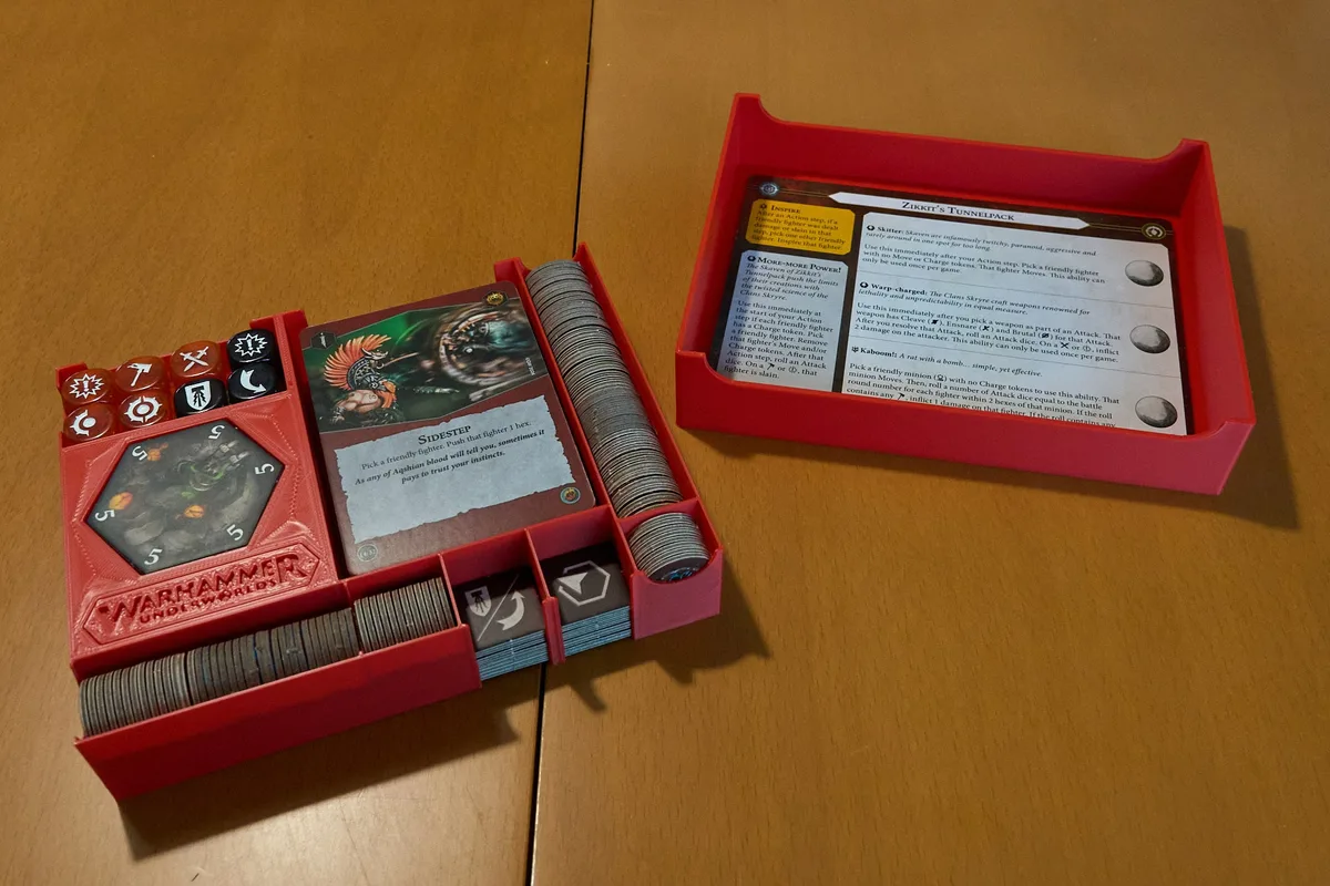 Warhammer Underworlds Organizer Box Remix