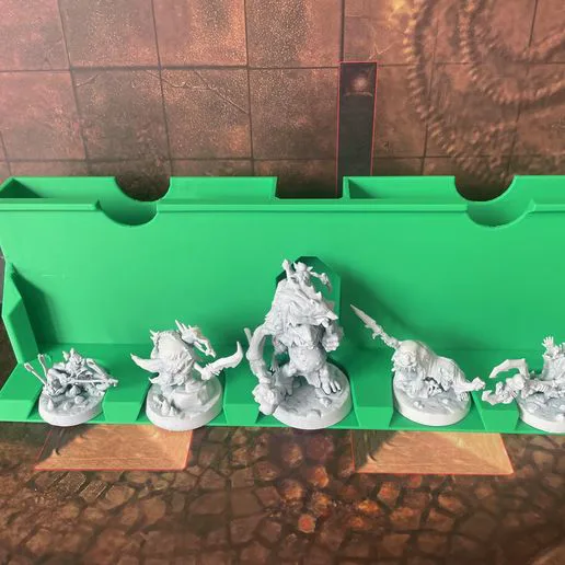 HOLDER FOR BORGITS BEASTGRABBAZ, WAR HAMMER UNDERWORLDS, EMBERGARD