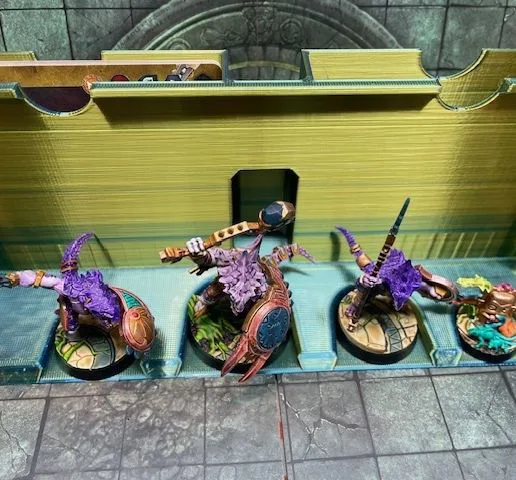 HOLDER FOR JAWS OF ITZL, WAR HAMMER UNDERWORLDS, EMBERGARD