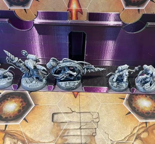 HOLDER FOR ZIKKIT'S TUNNELPACK, WAR HAMMER UNDERWORLDS, DEATHGORGE