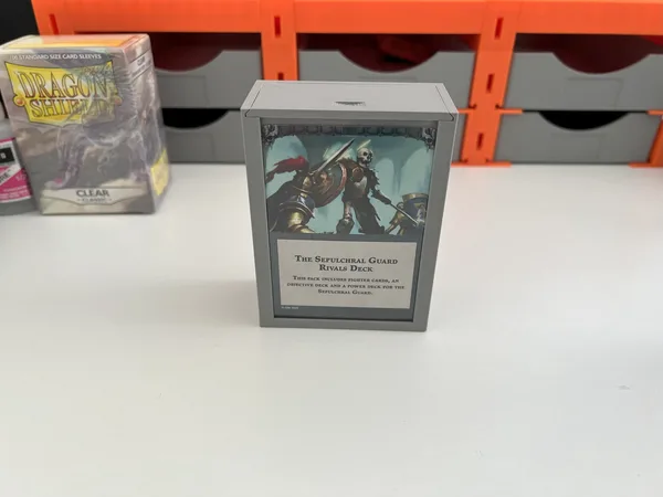Sleeved Card Box for Warhammer Underworlds