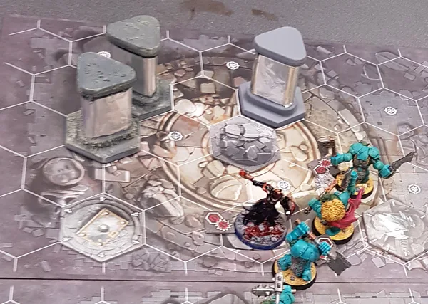 Warhammer Underworlds Blocking Terrain Mirror Pillar