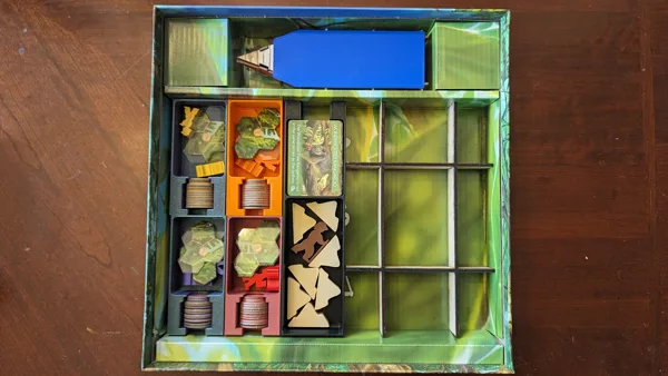 The Search for Lost Species Board Game Insert Organizer