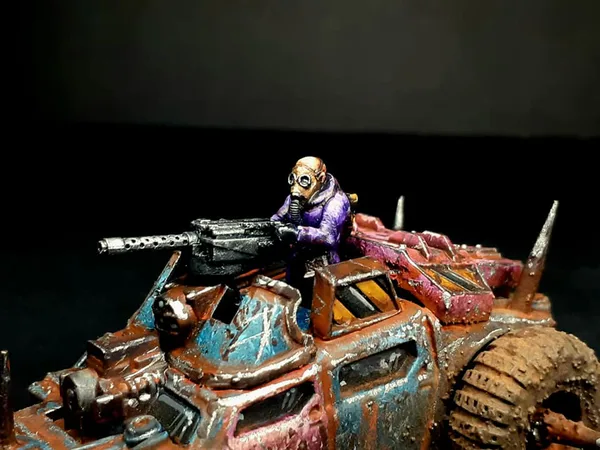 Rear Deck gunner - 20mm - Darkfuture / Gaslands / FWW
