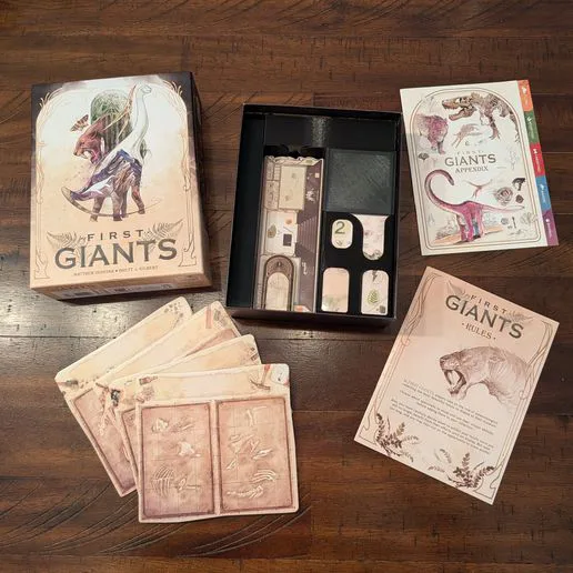 First Giants Box Organizer Insert - Fits Sleeved Cards with No Lid Lift!