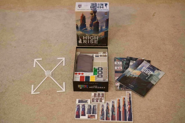 High Rise Board Game Insert