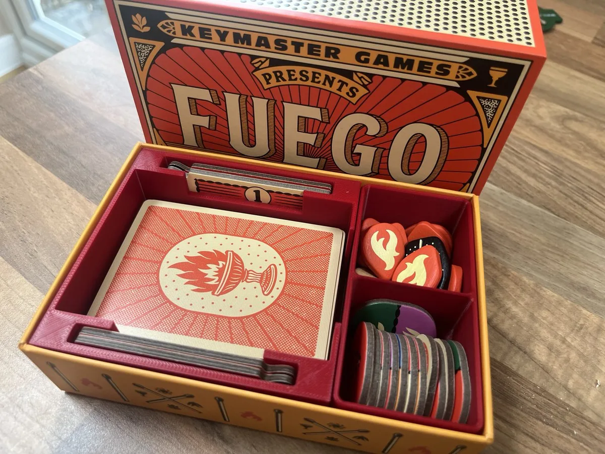 Fuego insert Keymaster Games
