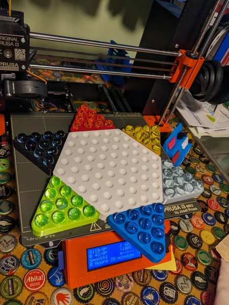 Chinese Checkers Game Board