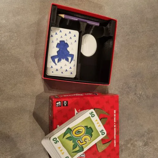6 nimmt! / Take 5 - Board Game Storage Insert / Organizer (3MF, 3D print) | 6 nimmt! Storage Insert