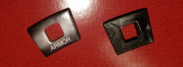 Car Wars Armor Chit