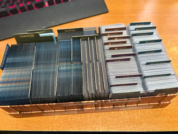 Terraria - The Board Game - Card Insert (for sleeved Cards)