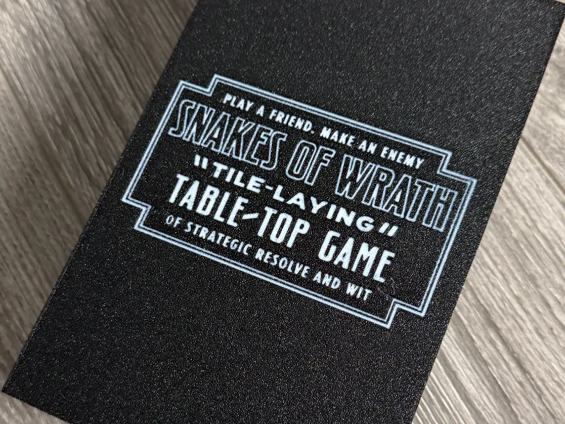 Snakes of Wrath Box Lid for retail edition