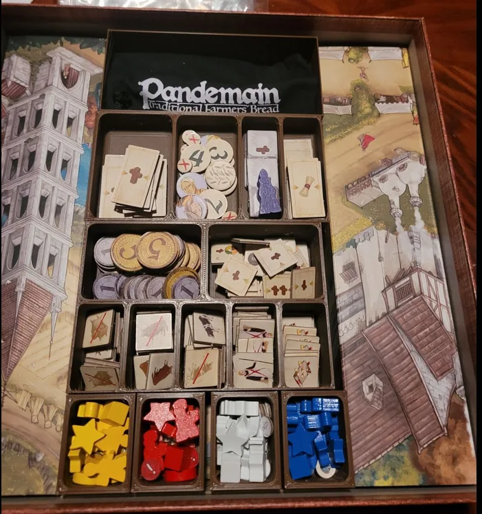 Pandemain Board Game Insert / Organizer