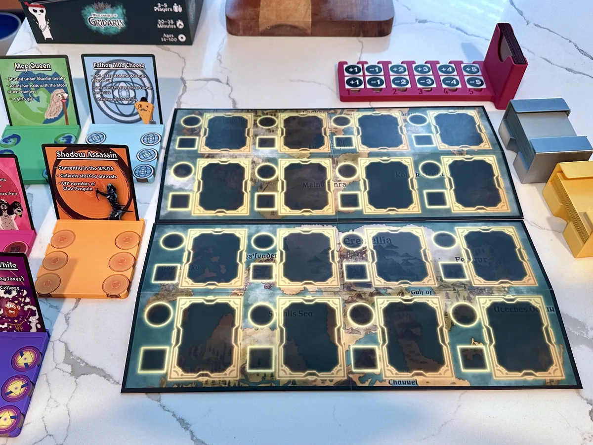 Mercenaries Of Gridaris Insert