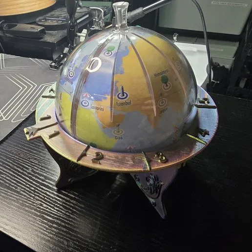 Globe Stand for Globetrotting