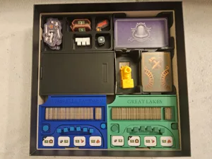 Lightning Train Board Game Insert