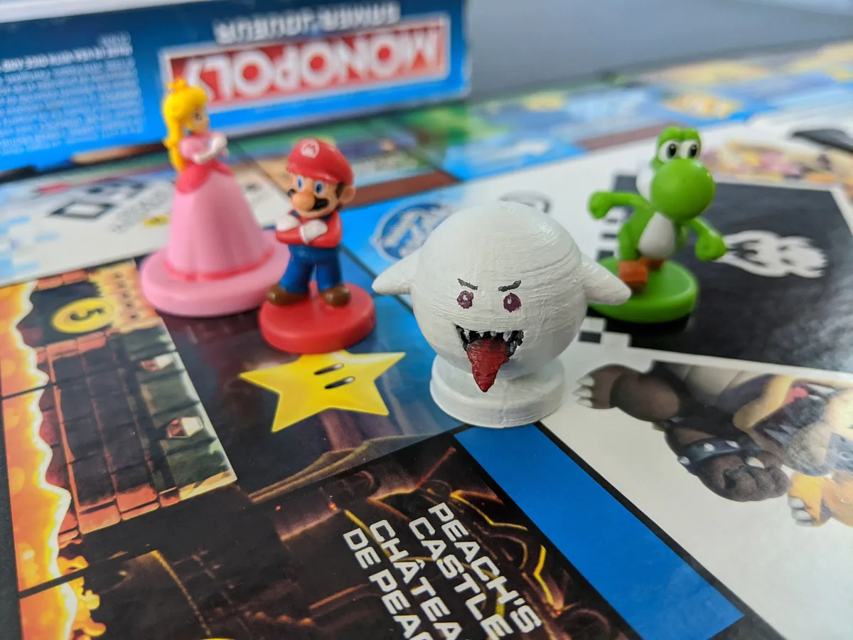 Boo for Mario Monopoly