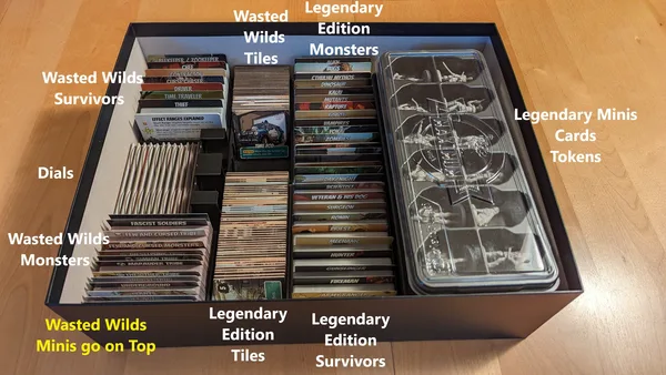 Maximum Apocalypse Box Organizer (Legendary Edition, Wasted Wilds)