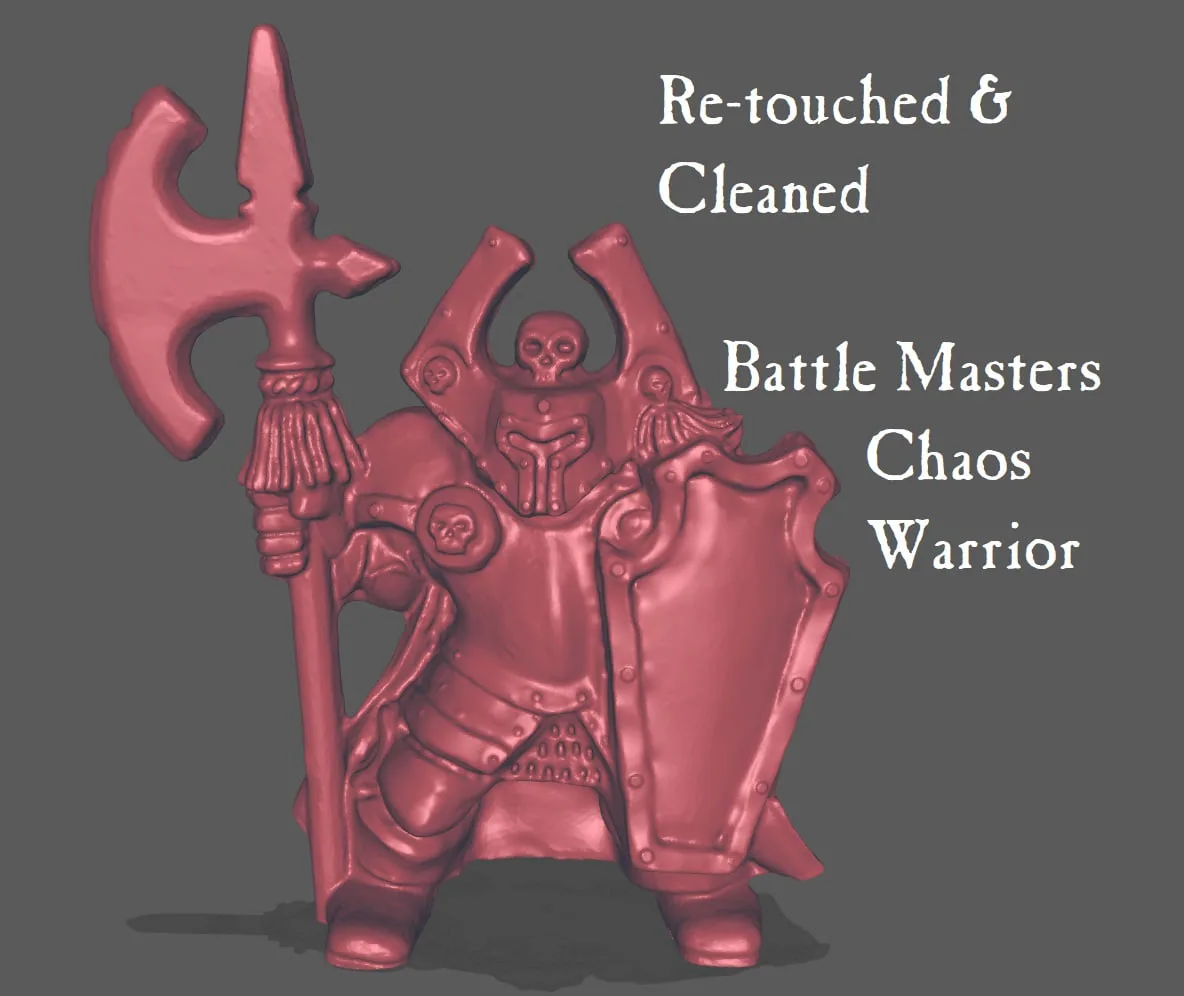 Battle Masters Chaos Wariior (Re-touched and Fixed)