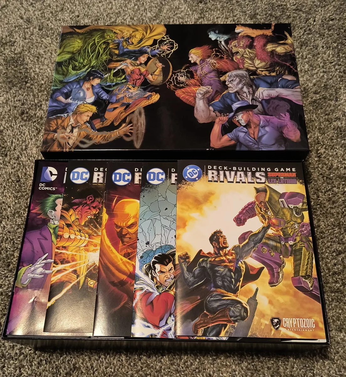 DC Deck Building Game - Rivals insert and storage
