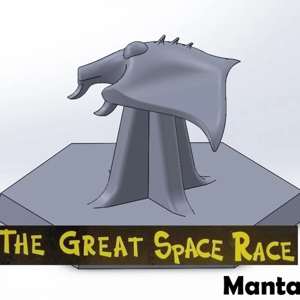 Great Space Race - Manta Ship
