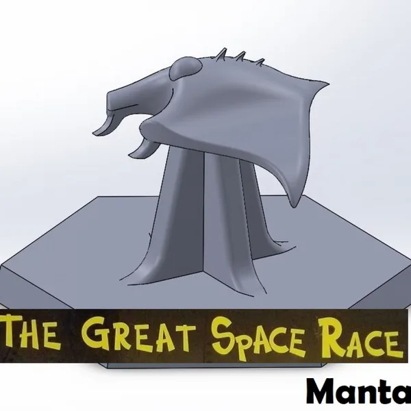 Great Space Race - Manta Ship