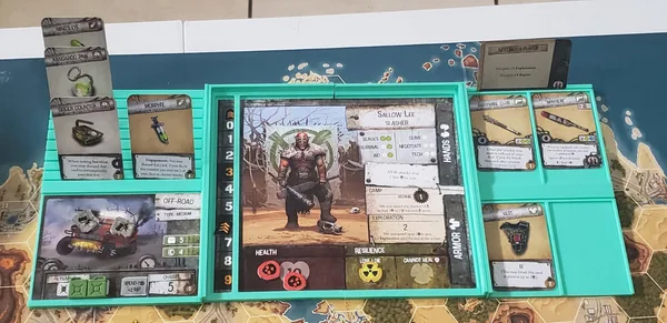 Waste Knights 2nd Edition Player Dashboard