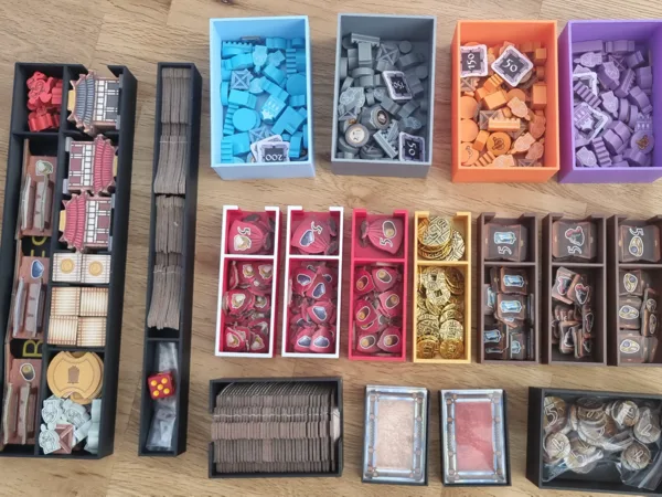 Insert for Tianxia boardgame