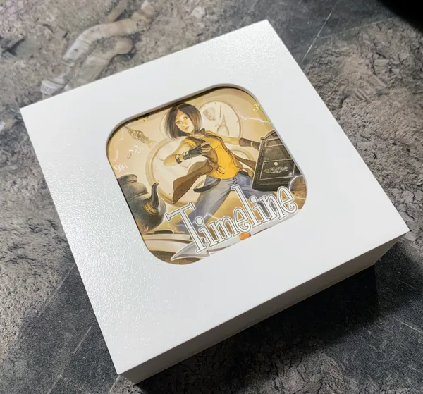 Storage box for Timeline cards, 5 set version