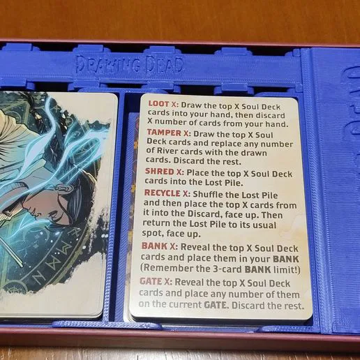 Drawing Dead custom insert