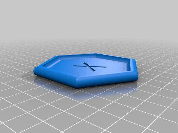 Turncoats - abstract flag and axe tiles