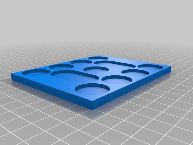 Resident Evil Board Game Miniature Trays