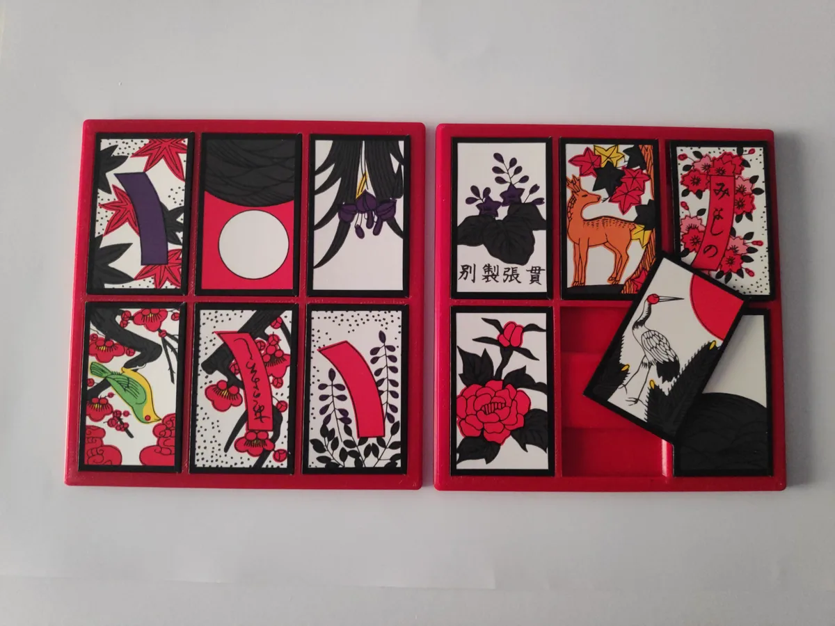 Hanafuda game board (3x2)