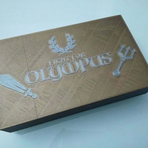 Fight for Olympus travel box wtih sleeved cards