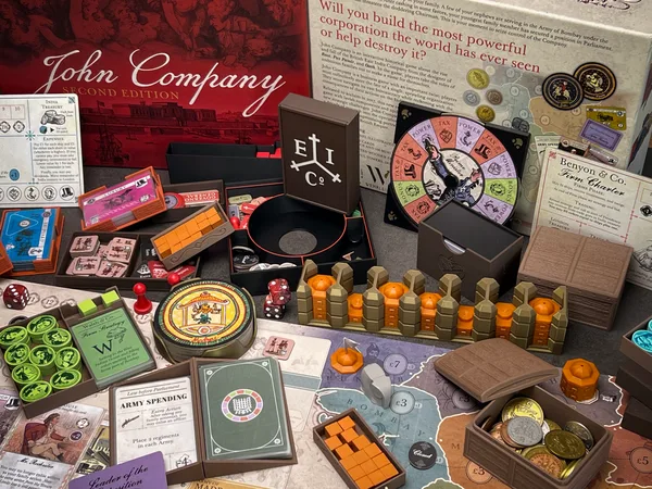 John Company 2nd edition thematic insert organizer