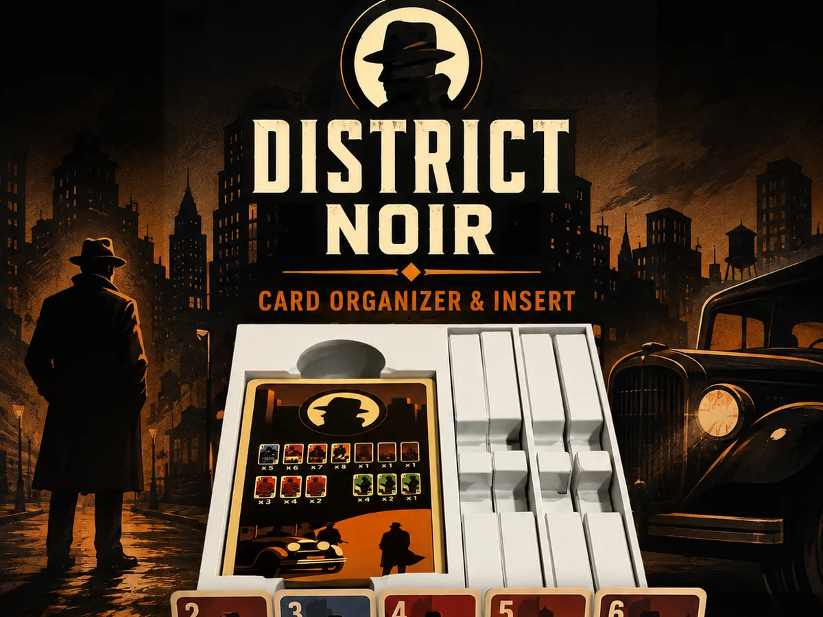 District Noir - Insert Organizer and Card Holder