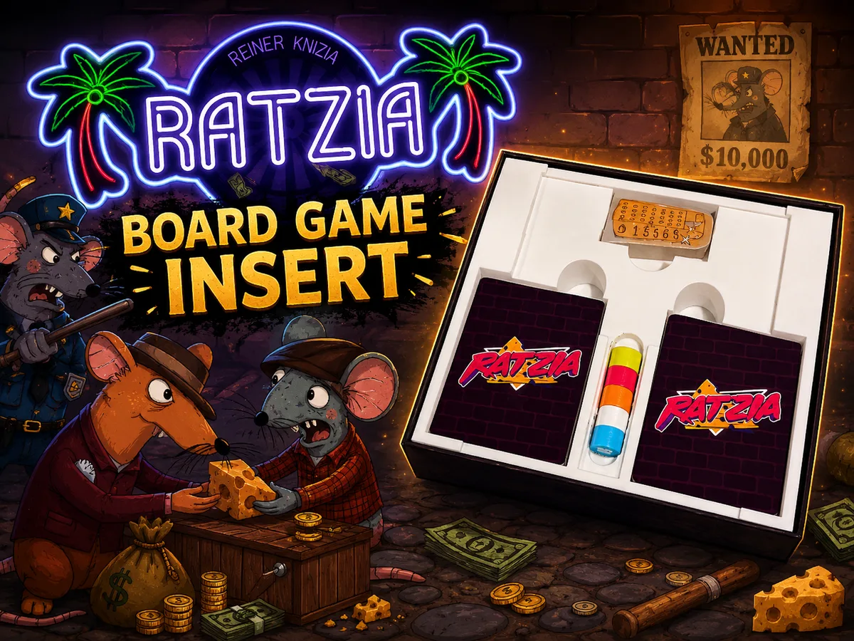 Ratzia Board Game Insert - 25th Century Games