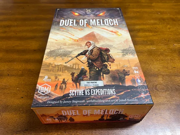 Duel of Meloch Insert - Sleeved cards compatible