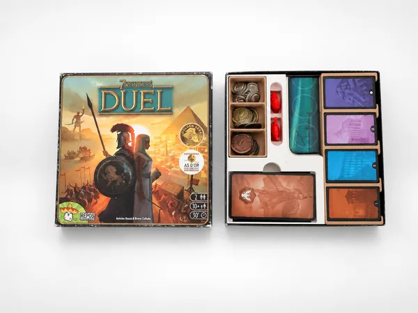 7 Wonders Duel insert (with Pantheon expansion)
