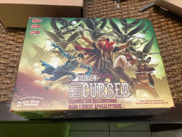 The Few And Cursed - Box Insert (fit sleeved cards)