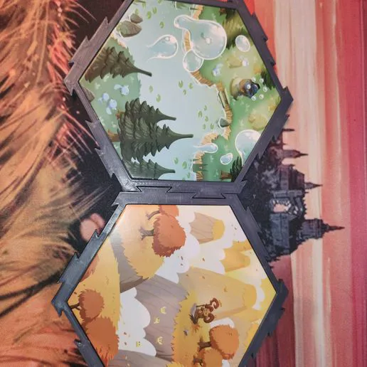 Casting shadows board game Tile holder