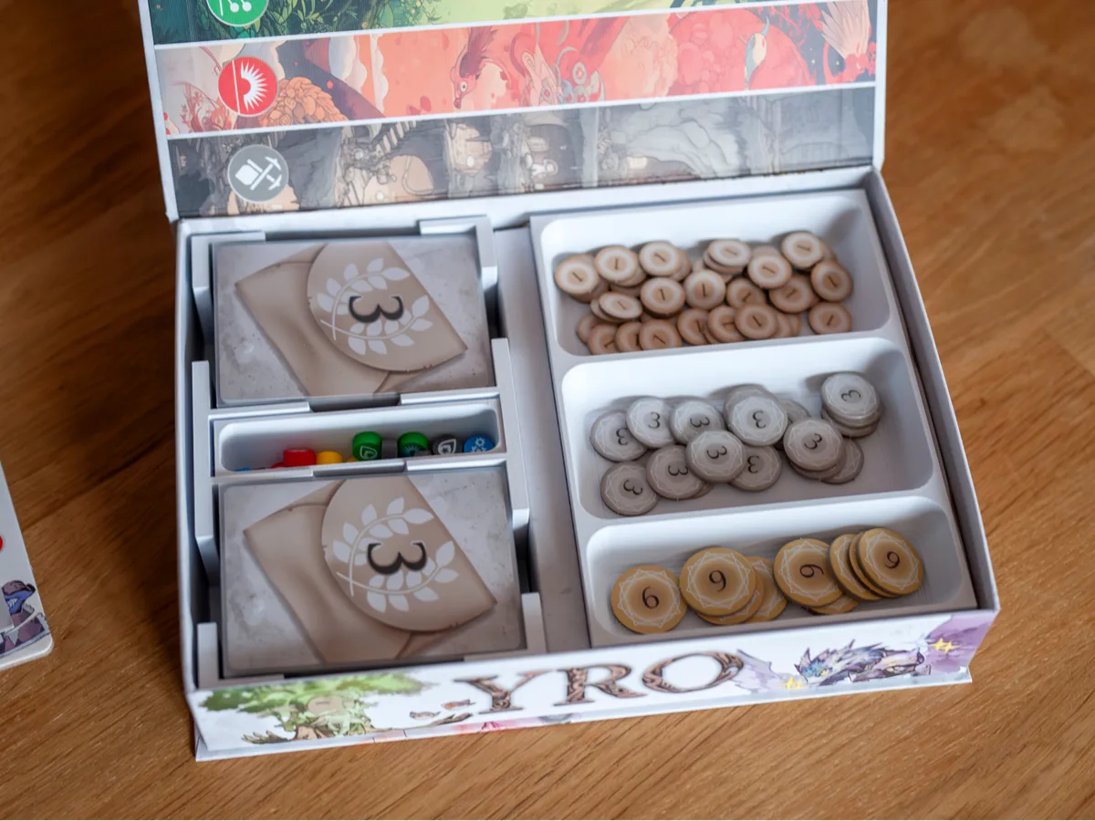 YRO - Cardgame Insert Organizer for Sleeved Cards