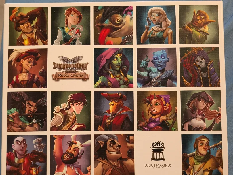 Dungeonology Insert without miniatures